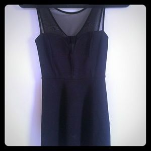 Mesh Little black dress by LULUS